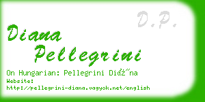 diana pellegrini business card